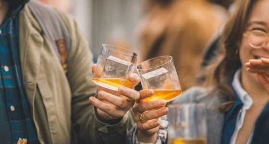 Cheers with Fielden