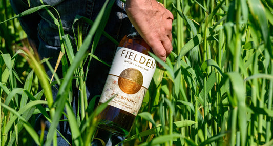 Fielden bottle in the rye